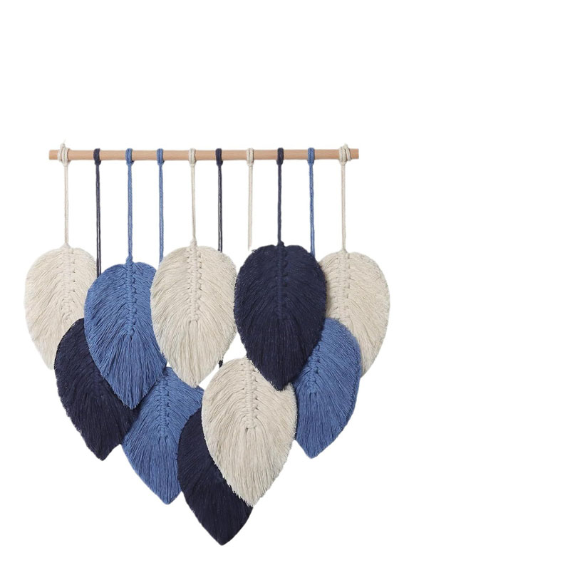 Macrame Wall Hanging - Tapisserie murale suspendue en corde de