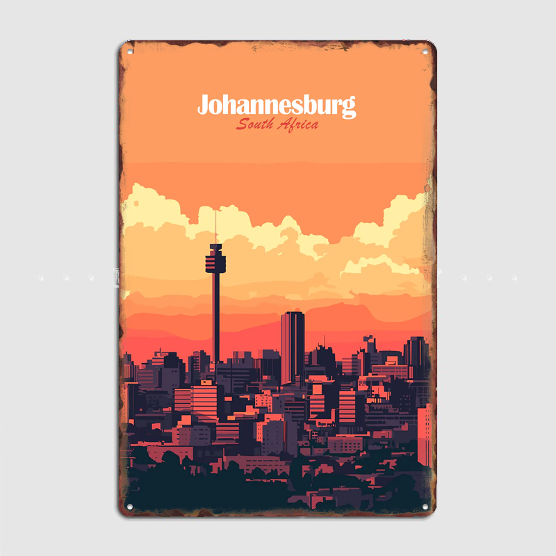 Home Decor Johannesburg - Affiches de paysages touristiques de la