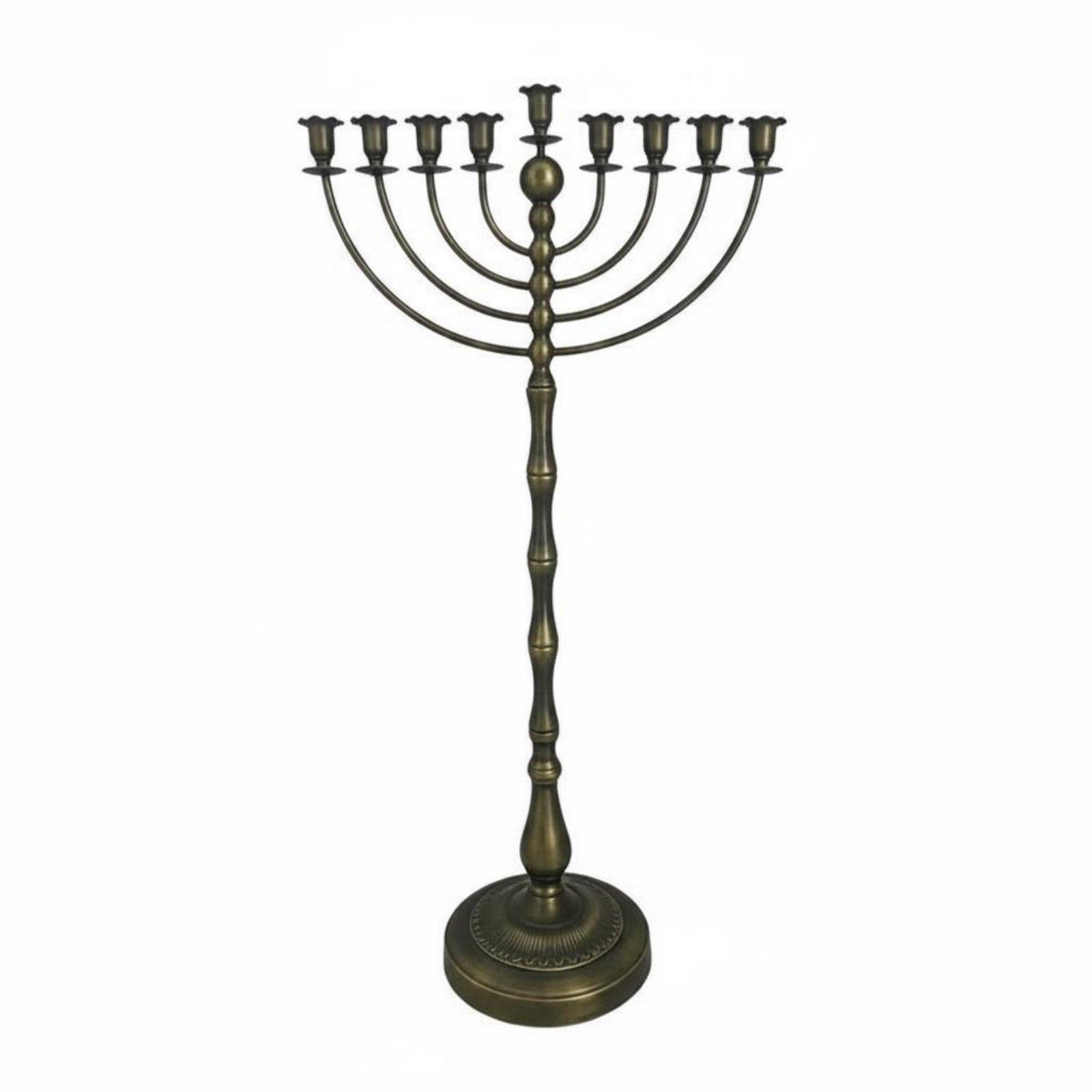 Home Decor You - Support de Ménorah en Bronze Antique,