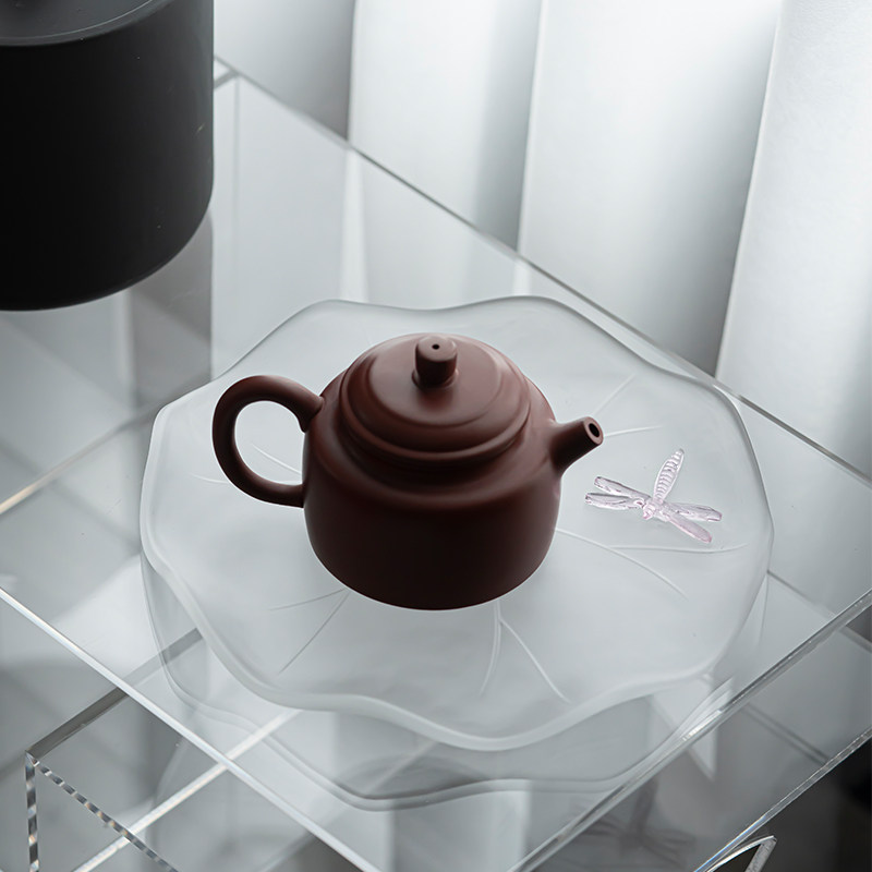Home Decor Zen Style - Plateau à thé en verre japonais