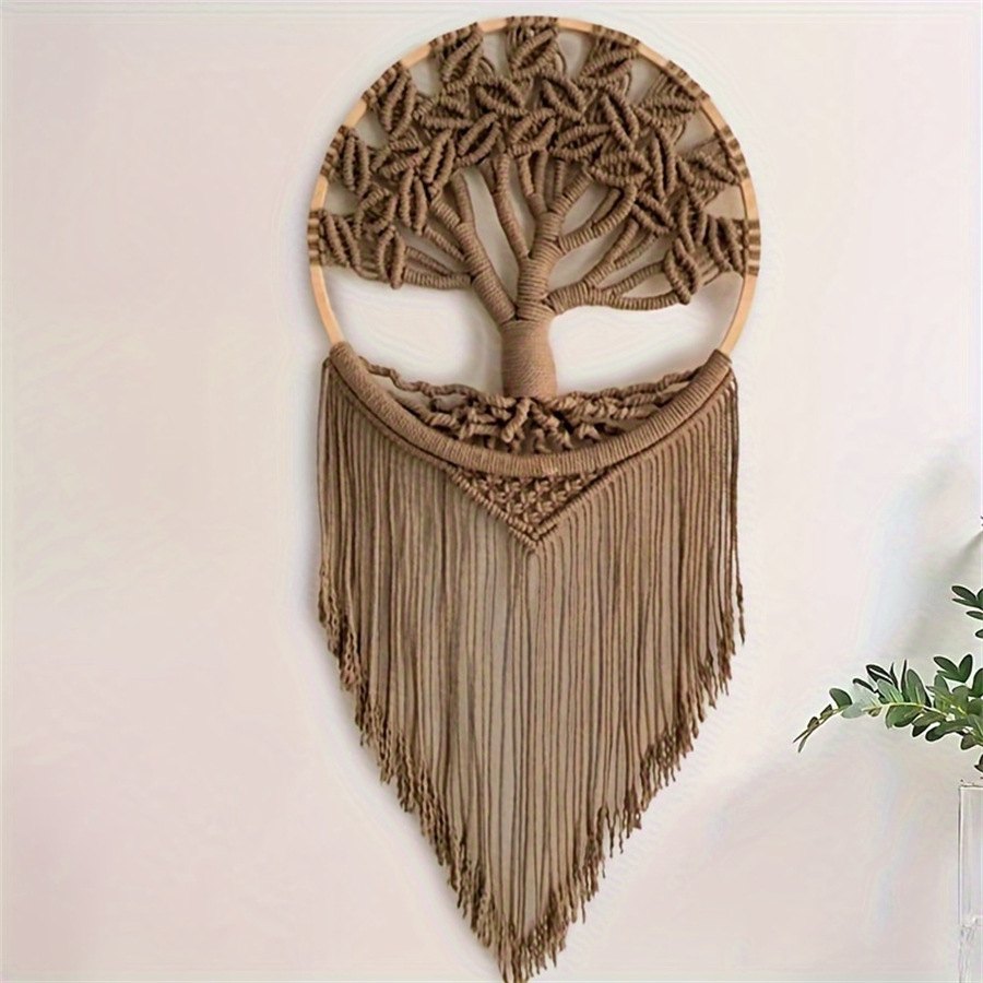 Macrame Wall Hanging - Arbre de vie macramé tenture murale