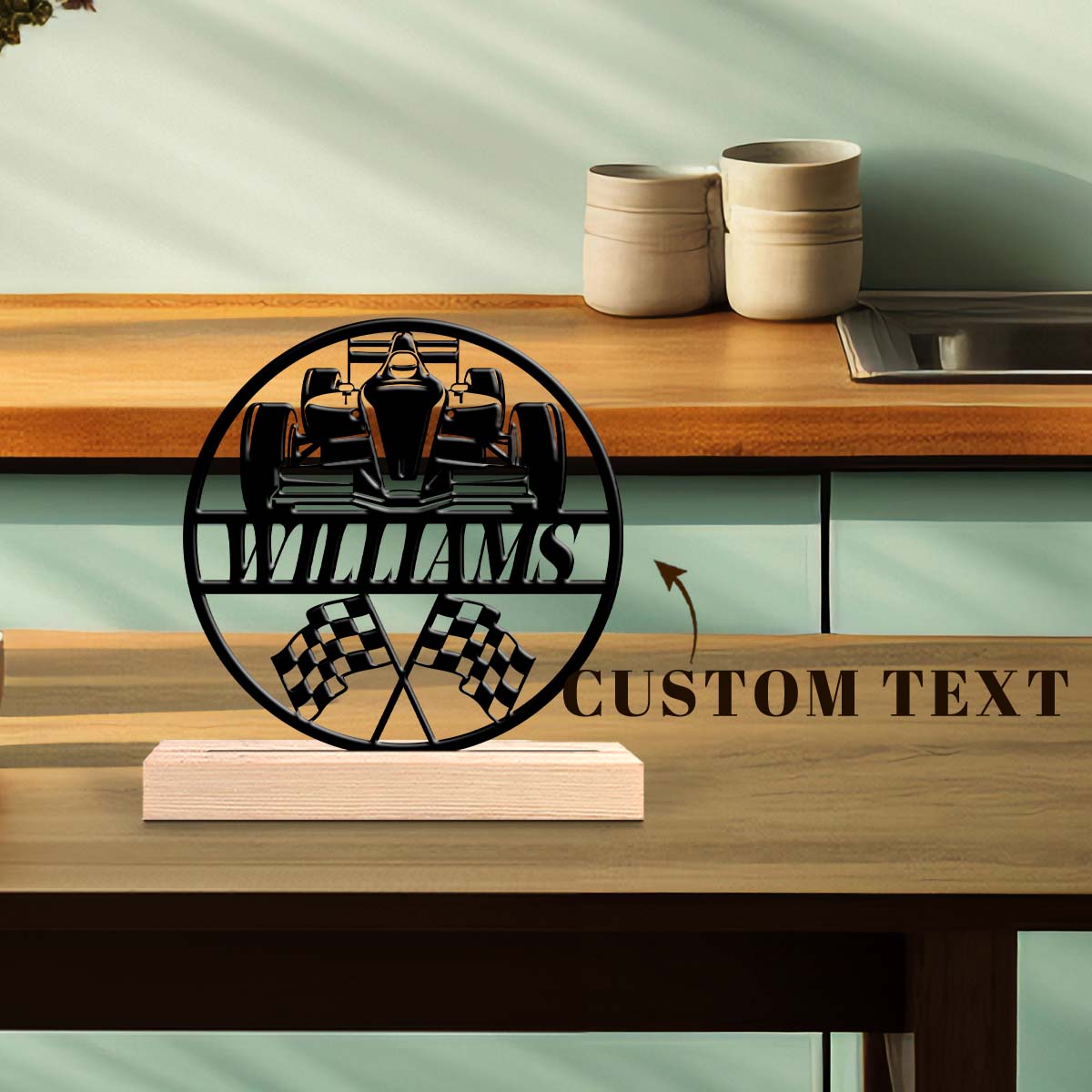 Home Decor Handicraft - 1 pièce d'ornement artisanal en métal