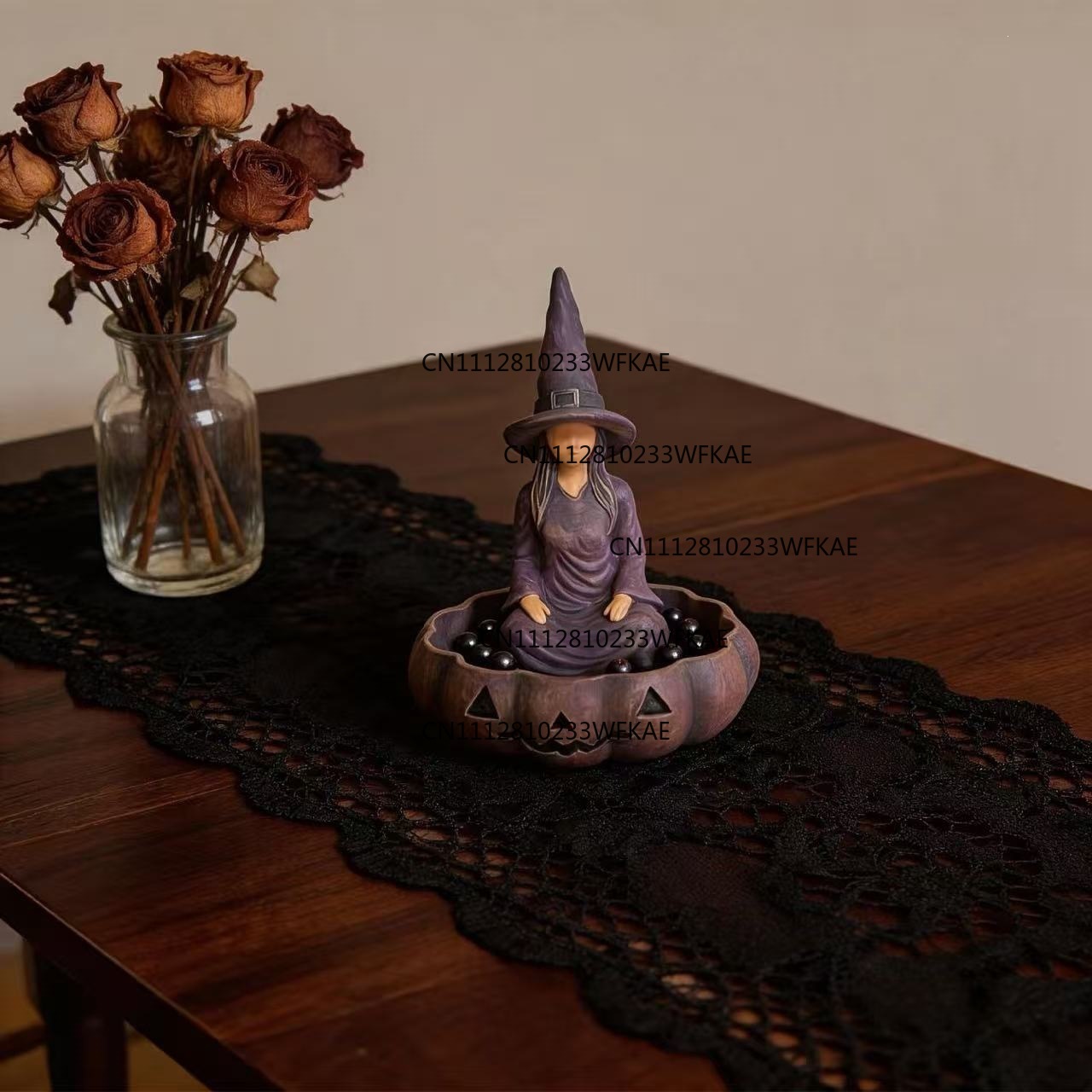 Home Decor Handicraft - Boîte de rangement sorcière, 2 pièces,