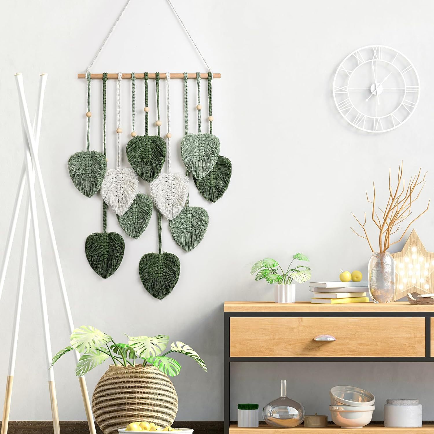 Tapisserie murale suspendue en - Macrame Wall Hanging avis et prix