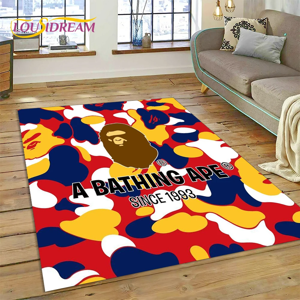 Tapis de sol 3D imprimé B-BAPE - Home Decor Games Online Free avis et prix