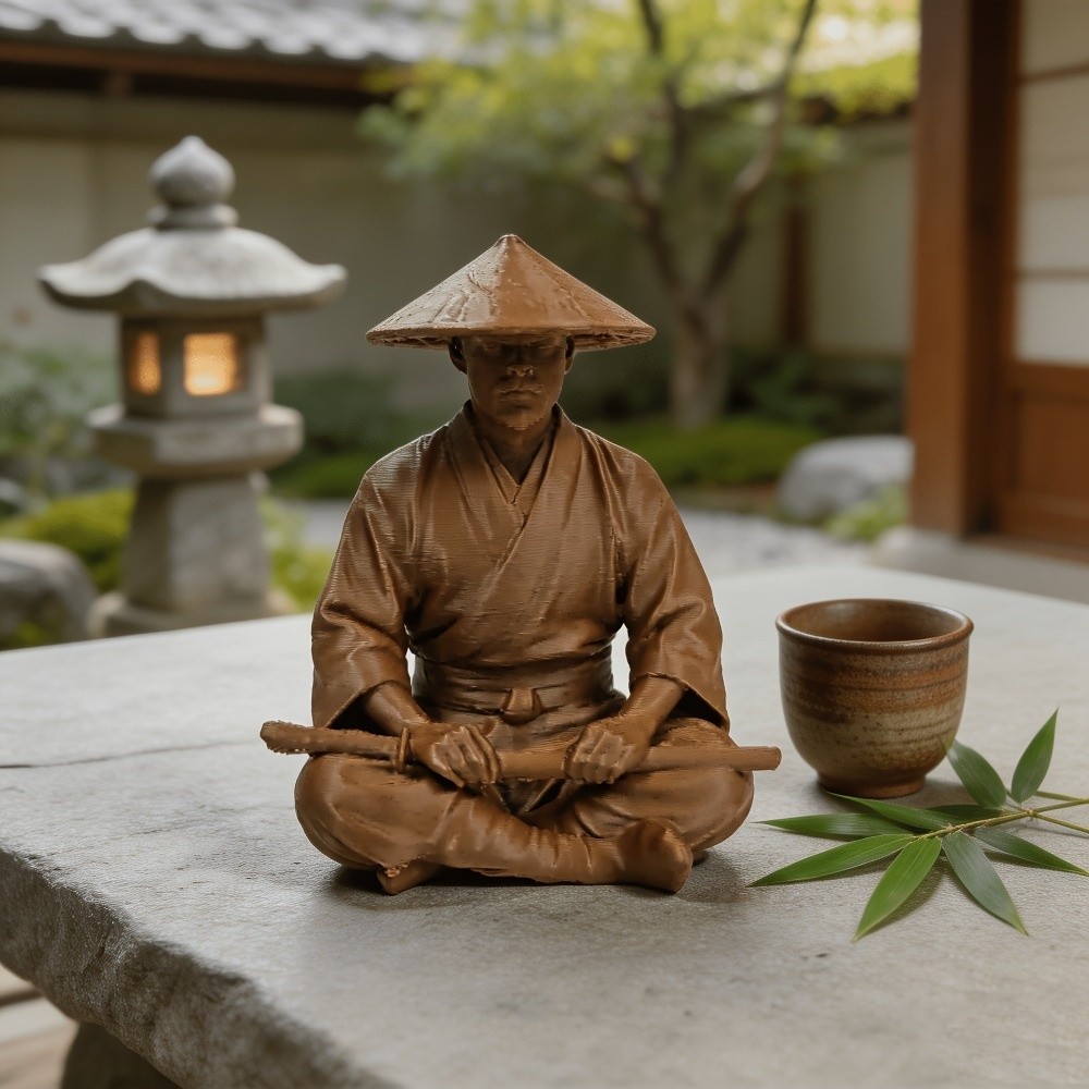 Ornements de ninja en pose amu - Home Decor Zen Style avis et prix