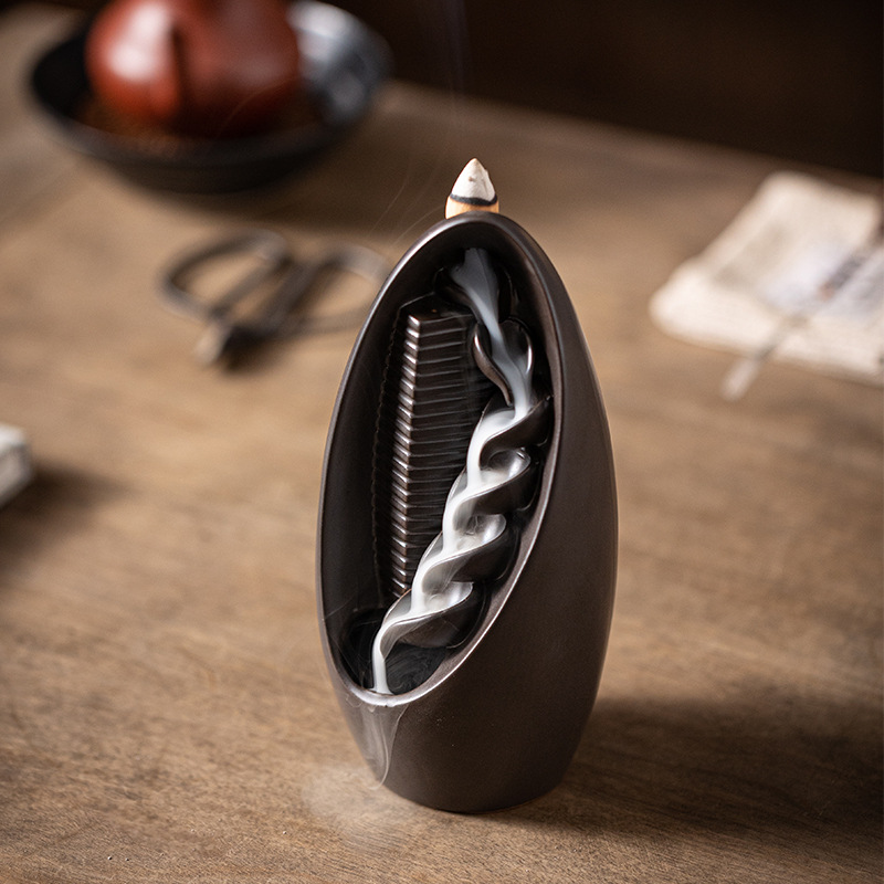 Brûleur d'Encens à Cascade de  - Home Decor From Clay avis et prix