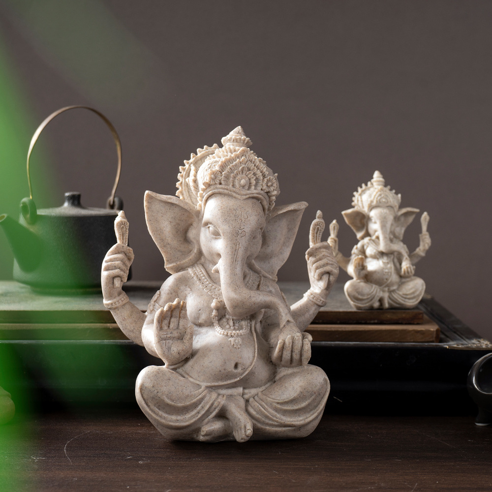 Ornement Ganesha d'asie du sud - Home Decor Zen Style avis et prix