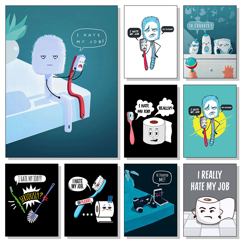 Affiche et impression amusante - Home Decor Jobs avis et prix