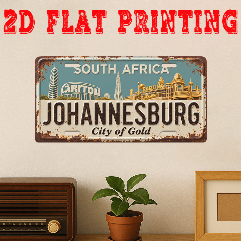Plaque en métal vintage durabl - Home Decor Johannesburg avis et prix