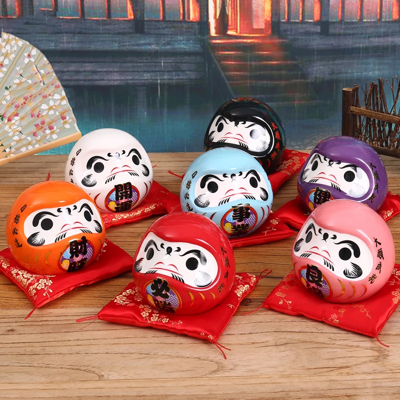 Figurine Daruma en céramique j - Home Decor Zen Style avis et prix
