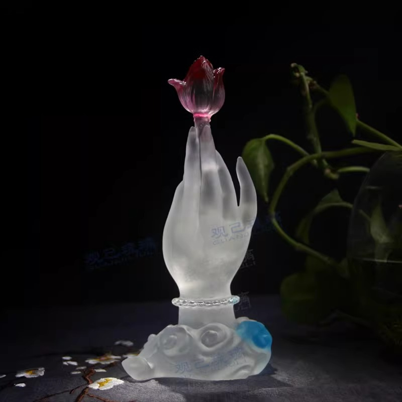 Ornement de lotus en forme de  - Home Decor Handicraft avis et prix