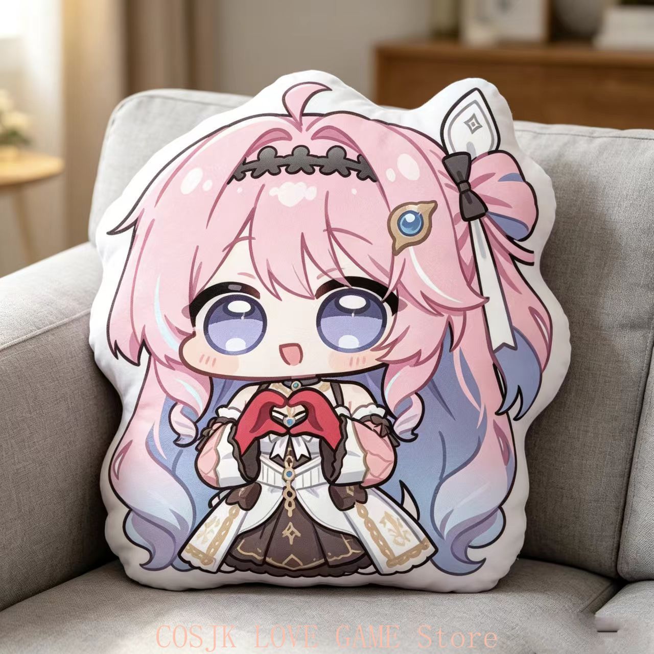 Coussin en peluche Anime Denia - Home Decor Xmas avis et prix