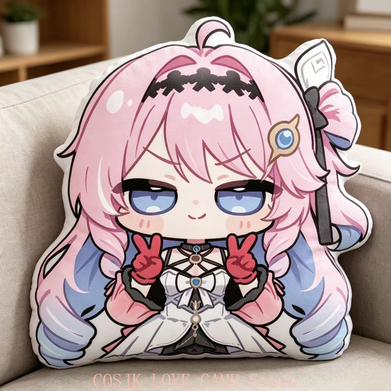Coussin en peluche Anime Denia - Home Decor Xmas avis et prix