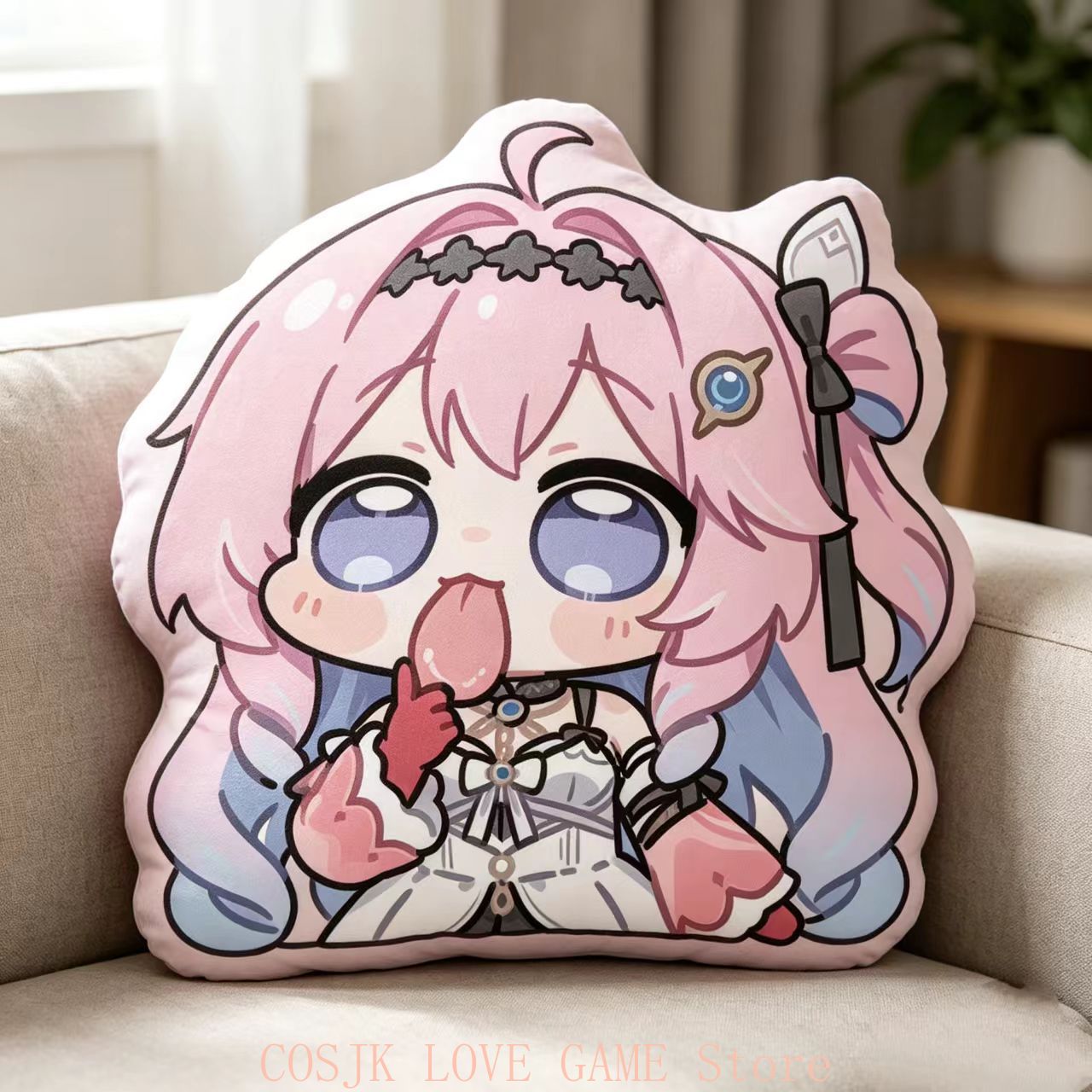 Coussin en peluche Anime Denia - Home Decor Xmas avis et prix