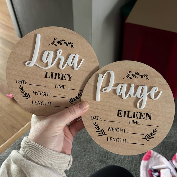 1 plaque personnalisée en bois - Home Decor Xmas avis et prix