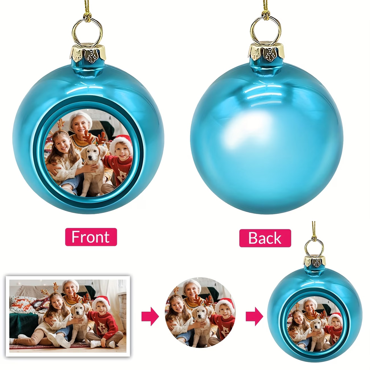 Ornements de Noël personnalisé - Home Decor Xmas avis et prix