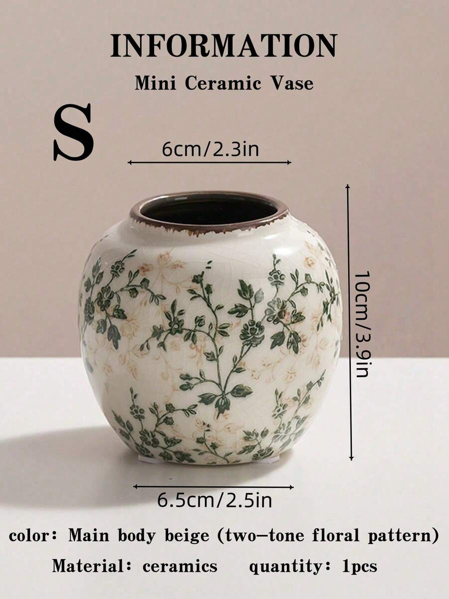 1/3 mini-vases en céramique ve - Home Decor Zen Style avis et prix