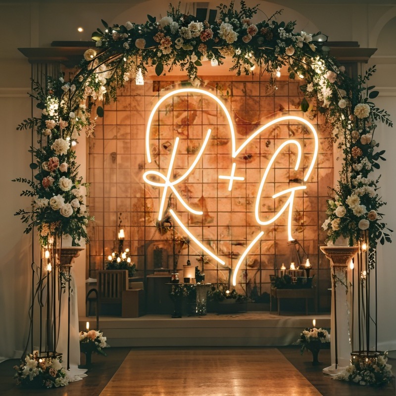 Enseigne au néon LED en forme  - Home Decor Xmas avis et prix
