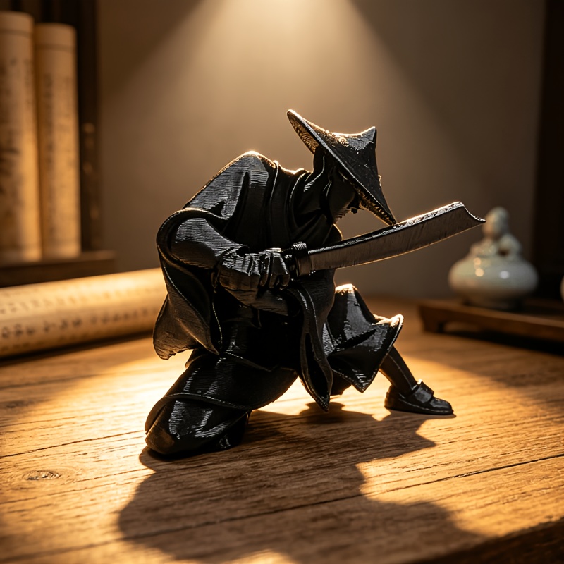 Mini sculpture de samouraï tra - Home Decor Zen Style avis et prix