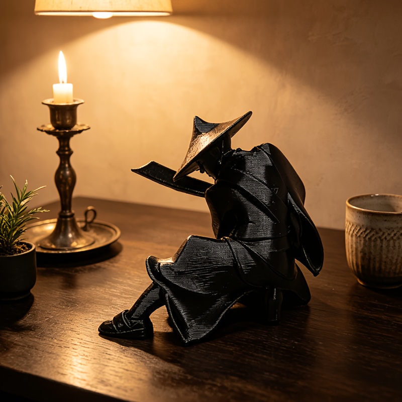 Mini sculpture de samouraï tra - Home Decor Zen Style avis et prix