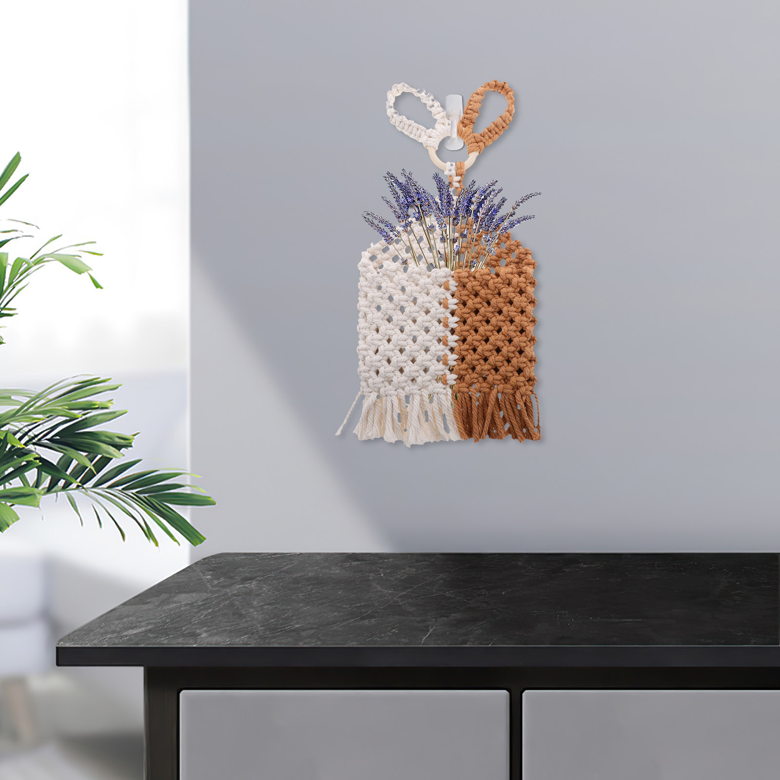Support mural en macramé tissé - Macrame Wall Hanging avis et prix