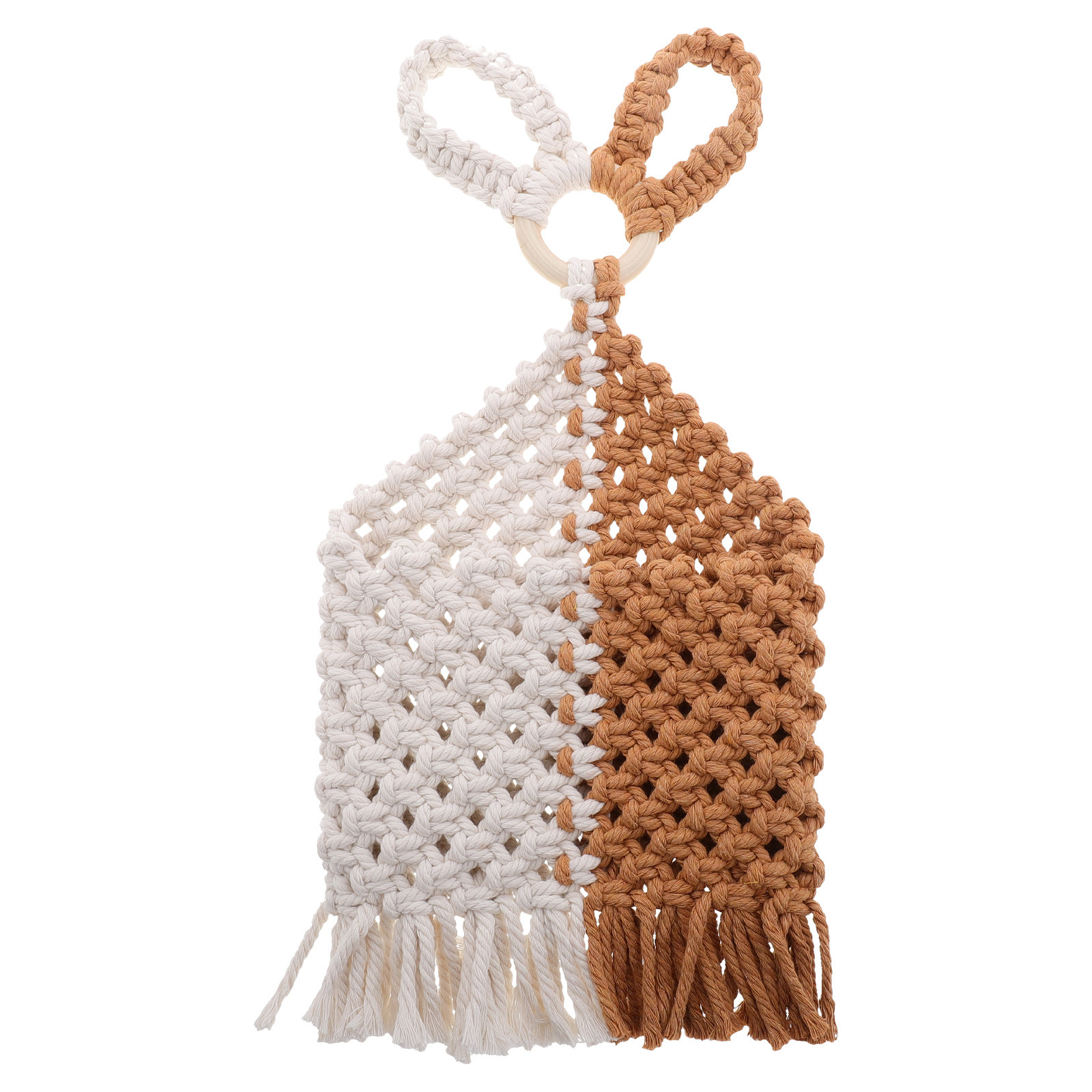 Support mural en macramé tissé - Macrame Wall Hanging avis et prix