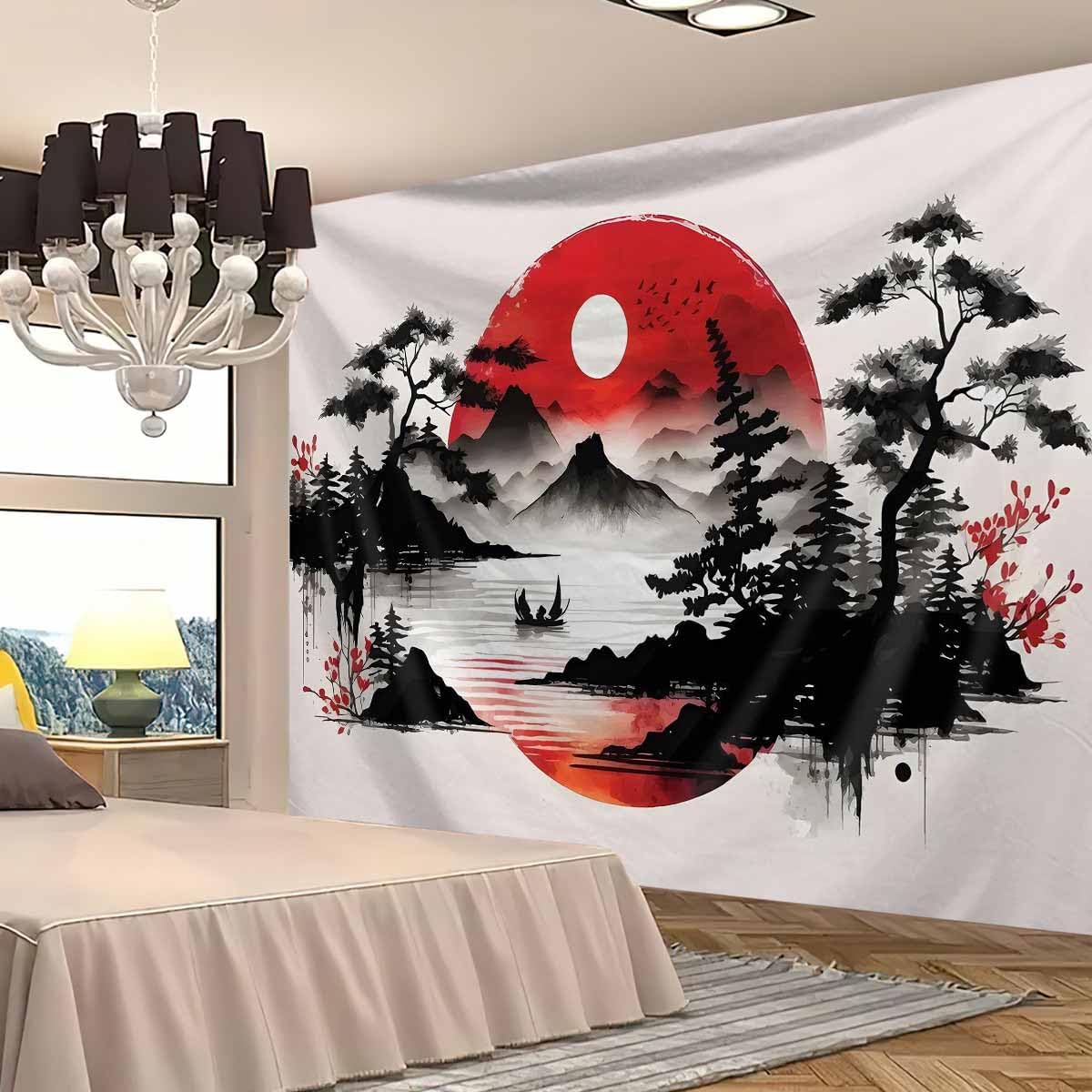Tapisserie murale Paysage Mont - Home Decor Zen Style avis et prix