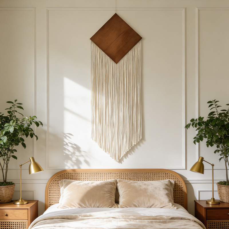 Tapisserie bohème en corde de  - Macrame Wall Hanging avis et prix