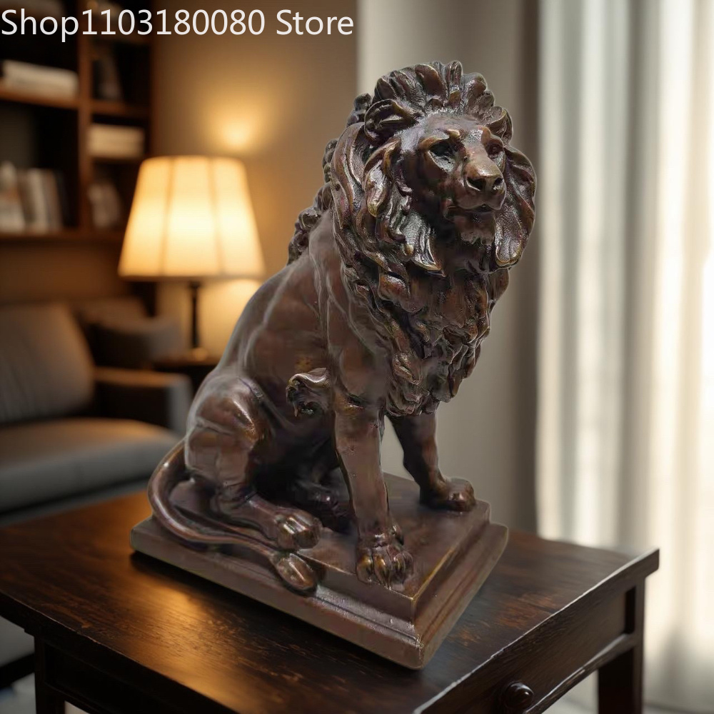 Statue du Lion de Juda en cuiv - Home Decor You avis et prix