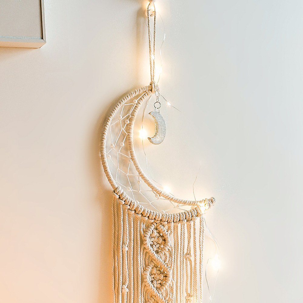 Attrape-rêves en macramé Boho, - Macrame Wall Hanging avis et prix