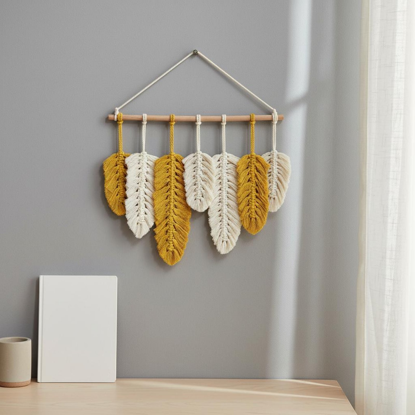 Décoration murale en macramé a - Macrame Wall Hanging avis et prix