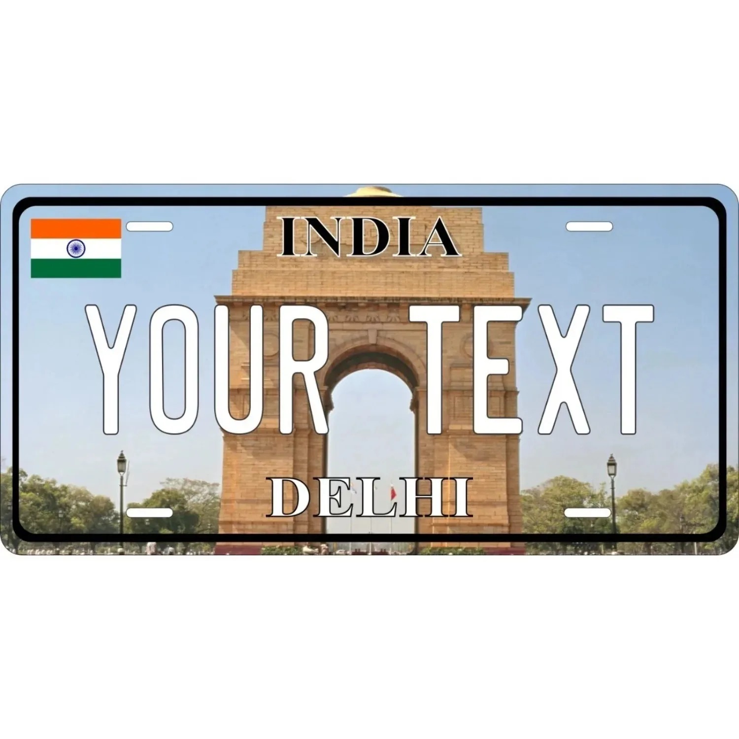 1 pièce [2D Plat] Plaque Métal - Home Decor Delhi avis et prix